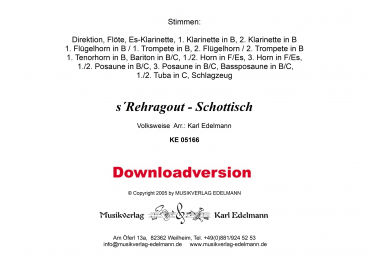 s`Rehragout-Schottisch - Download
